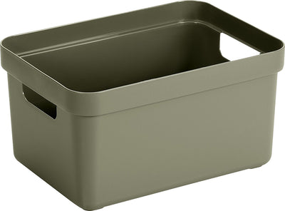 Sunware - Sigma Home Aufbewahrungsbox 5l dunkelgrün - 25,2 x 17,5 x 12,2 cm