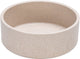 Designed by Lotte Noor Hundefutternapf – Futternapf Trinknapf – spülmaschinenfest – Bambus – Beige – 14 cm