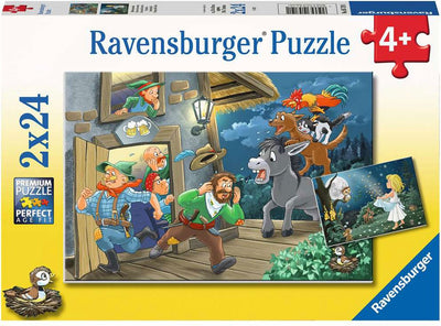 Ravensburger - Märchenpuzzle 2x24 Teile