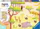 Ravensburger - Puzzle - Safari -Zeit 2x24 Teile
