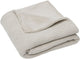 Jollein Babydecke für Kinderbett, 100 x 150 cm, Grundstrick – Nougat-Fleece