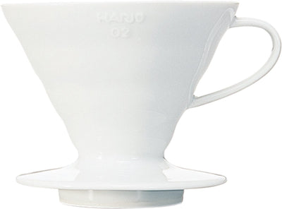 Hario v60 Tropfer – Größe 02 – Keramik – Weiß