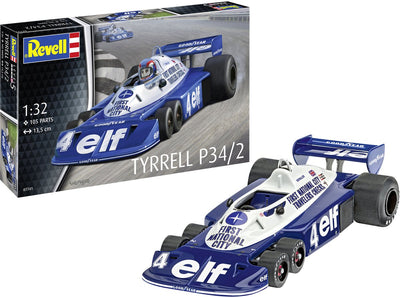 Revell Modellbausatz - Tyrrel P34 2 1:32 - 105-tlg.