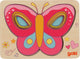 Goki Holzschicht Puzzle Schmetterling, 5st.
