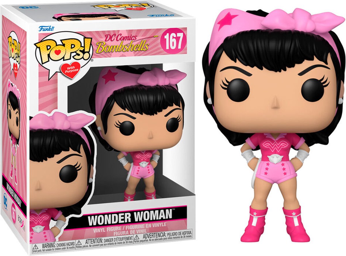 Funko-Pop! BC Awareness: DC Bombshell – Wunderfrau