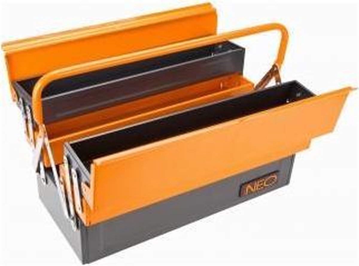 Grupa topex neo - Werkzeugkoffer - 45 x 20 x 21 cm - Metall - 25 Jahre Garantie