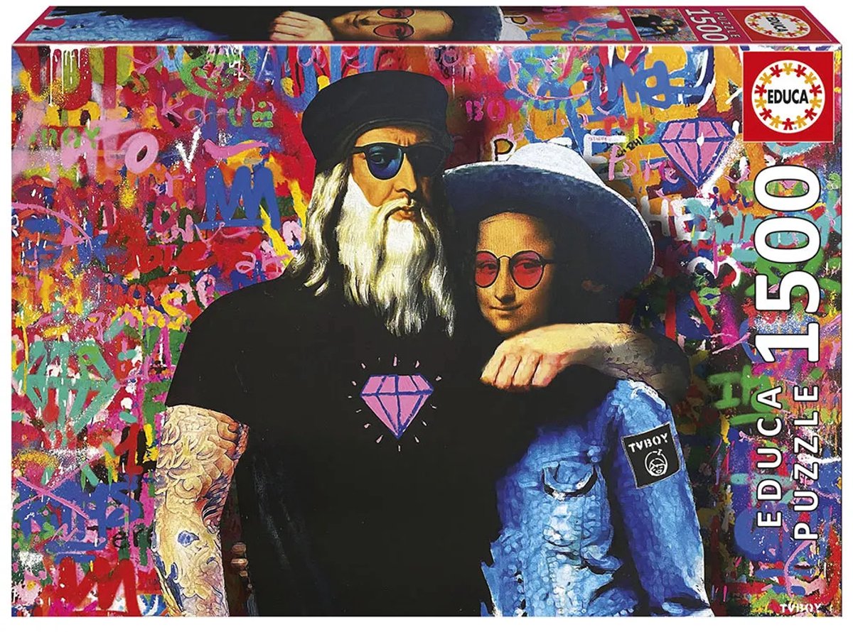 Educa - Puzzle 1500 Teile - Leo und Lisa