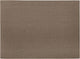 Mesapiu Tischset im Canvas-Look – Rechteck – 33 x 45 cm – dunkles Taupe – 4er-Set