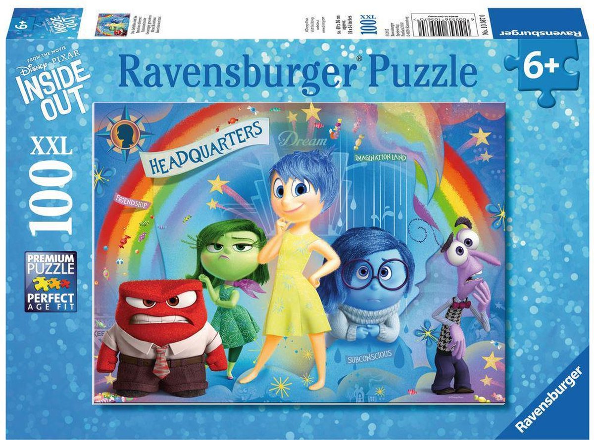Ravensburger von innen nach außen; Gemischte Gefühle - Puzzle 100 xxl