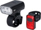 Bbb Cycling Nanostrike 500 Combo Vorderlicht-Rücklicht-Set – 500 Lumen – USB wiederaufladbar – IPX6 regenfest – Fahrradbeleuchtung, Rennrad, Mountainbike – BLS-265
