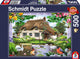 Schmidt - Puzzle - Romantisches Landhaus - 500 Teile - Kinder - ab 10 Jahren