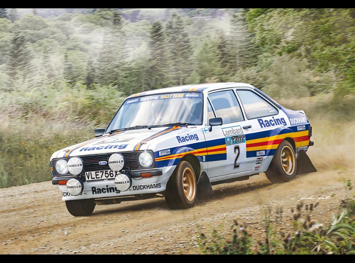 Italeri Modellbausatzauto – 3650 Ford Escort RS 1800 mk.ii Lombard Rac Rallye aus Kunststoff – 1:24 – Modellbau