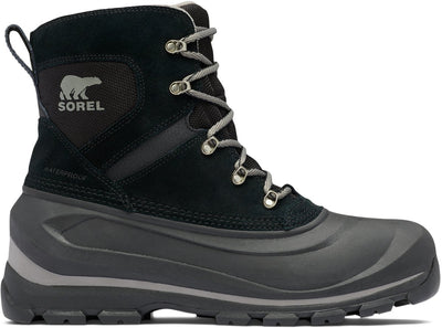 Sorel Buxton™ Lace Boot WP Herren-Schneestiefel – Schwarz, Steinbruch – Größe 41