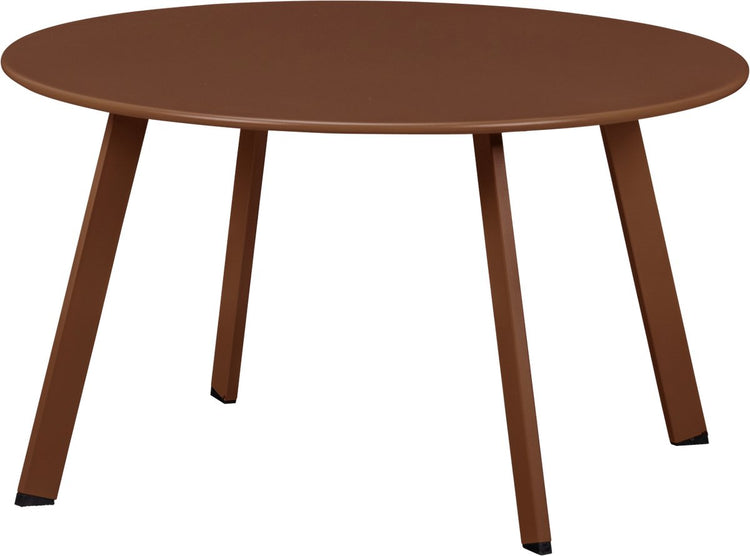 Woood Fer Beistelltisch Garten – Metall – Dunkelbraun – 40 x 70 x 70