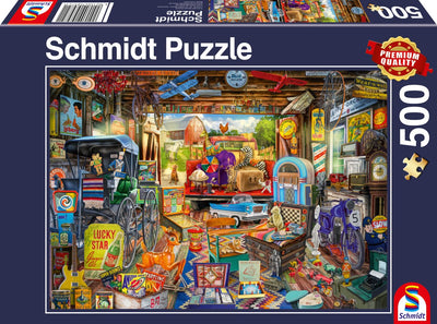 Schmidt – Puzzle – Flohmarkt – 500 Teile – Kinder – ab 10 Jahren