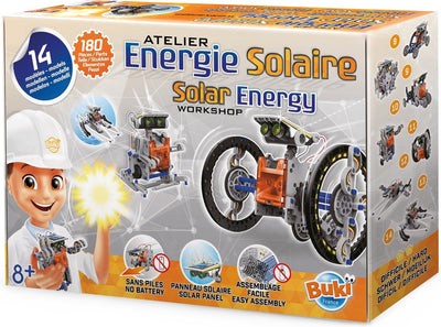 Buki France Buki – solarbetriebene Fahrzeuge – Baukasten – Lernspielzeug – Experiment