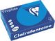 Clairefontaine Trophäe intensiv, farbiges Papier, A4, 210 g, 250 Blatt, Türkis
