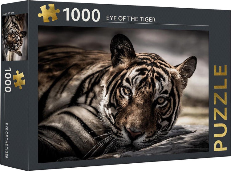 Rebo Productions Puzzle Auge des Tigers 1000 Teile