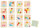 Goki Wooden Memo Gymnastik, 32dlg.