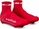 Gripgrab – Raceaero leichte Sommer-Radüberschuhe, Rennrad-Aero-Zeitfahr-Rad-Überschuhe – Rot – Unisex – Größe Einheitsgröße