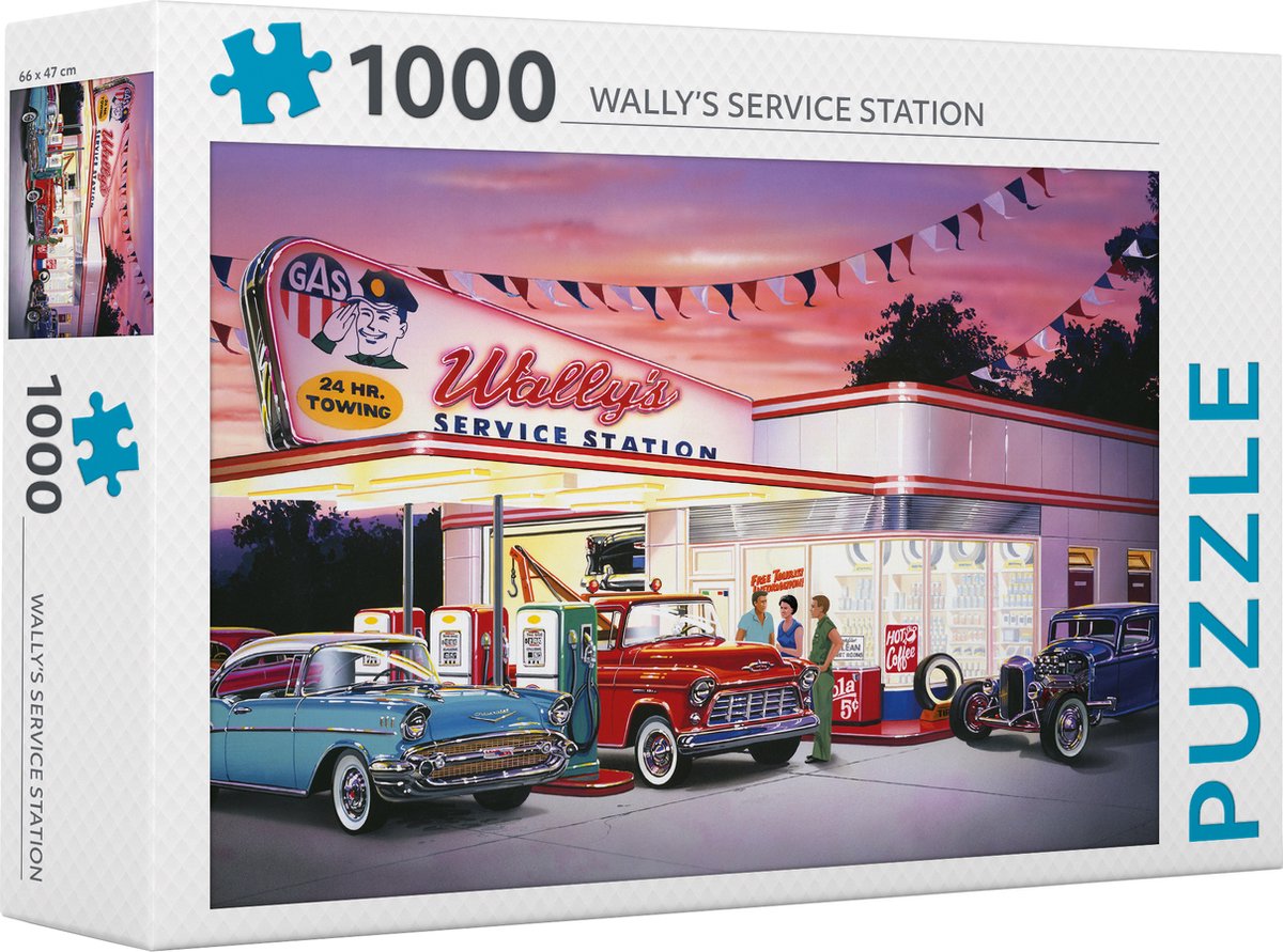 Rebo Puzzle Wally's Service 1000 Teile