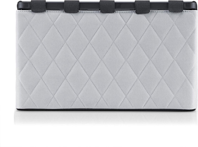 Reisenthel frame box l storage box - 27l - frame rhombus light gray