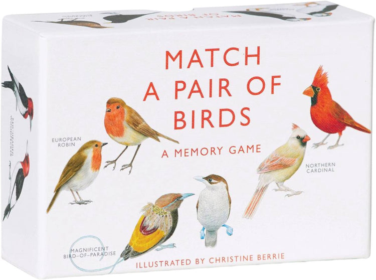 Christine Berrie: Kombiniere ein Vogelpaar in einem Memory-Spiel