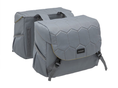 Mondi Joy Double Bicycle Bag - grau