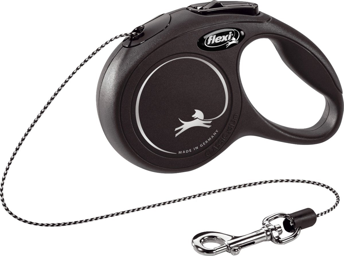 Flexi rollijn cord schwarz