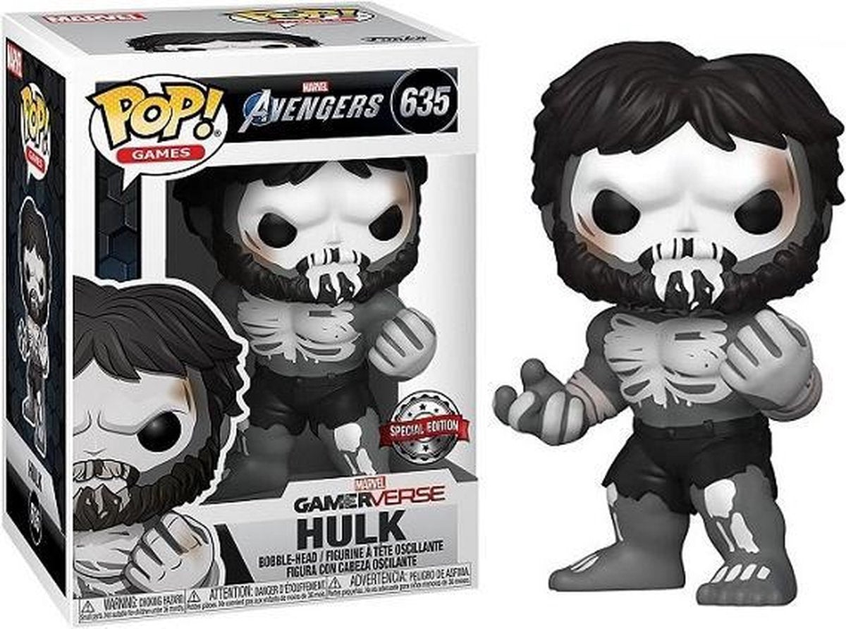 Funko-Pop! Spiele – Marvel Avengers – Gamerverse Hulk – #635 – Sonderausgabe