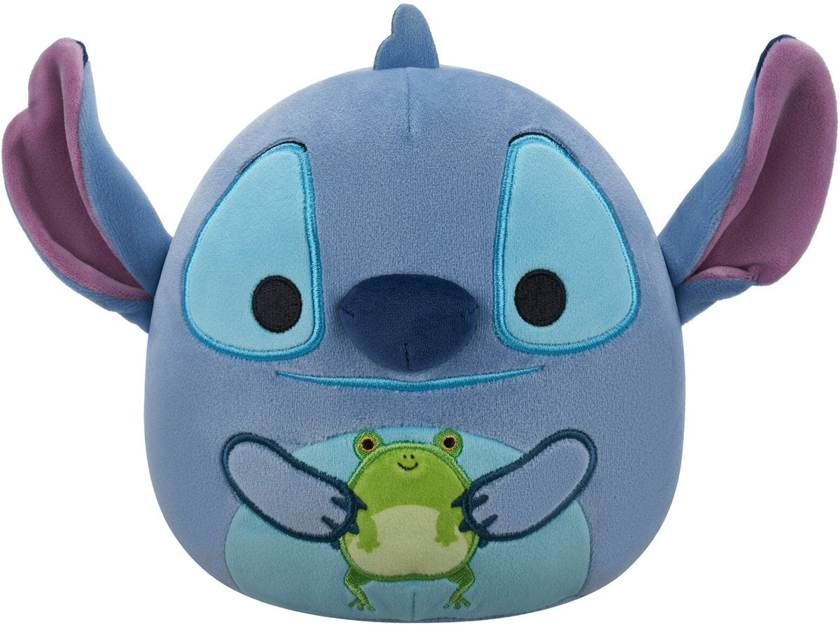 Squishmallows – Disney – Stich haltender Frosch – 25 cm Plüsch
