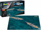 Revell Modellbausatz Diorama – 05668 Erstes Diorama-Set – Bismarckschlacht – Starter-Kit aus Kunststoff – 1:1200 – Modellbau