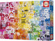 Educa – Puzzle – Collagefarben – 500 Teile Karton – Puzzle