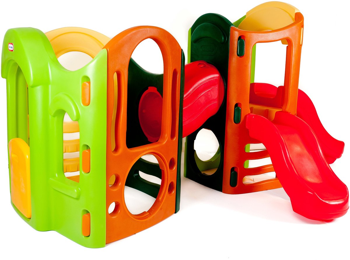 Little Tikes Spielplatz 8-in-1-Spielhaus mit Klettergerüst