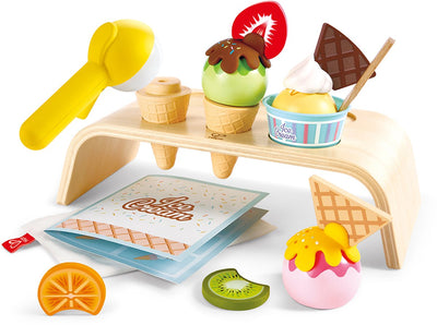 Hape Holzspielzeug Eisdiele Spielset - - ab 24 Monaten