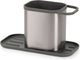 Joseph Joseph Duo Opal – Küchen-Caddy mit Schwammhalter aus Edelstahl – Edelstahl – Grau