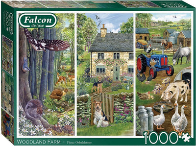 Jumbo legpuzzzel Waldbauernhof, 1000 Stk.