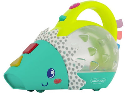 Infantino Spielzeug-Staubsauger, Push-Puppe, musikalisches Licht und Sound.