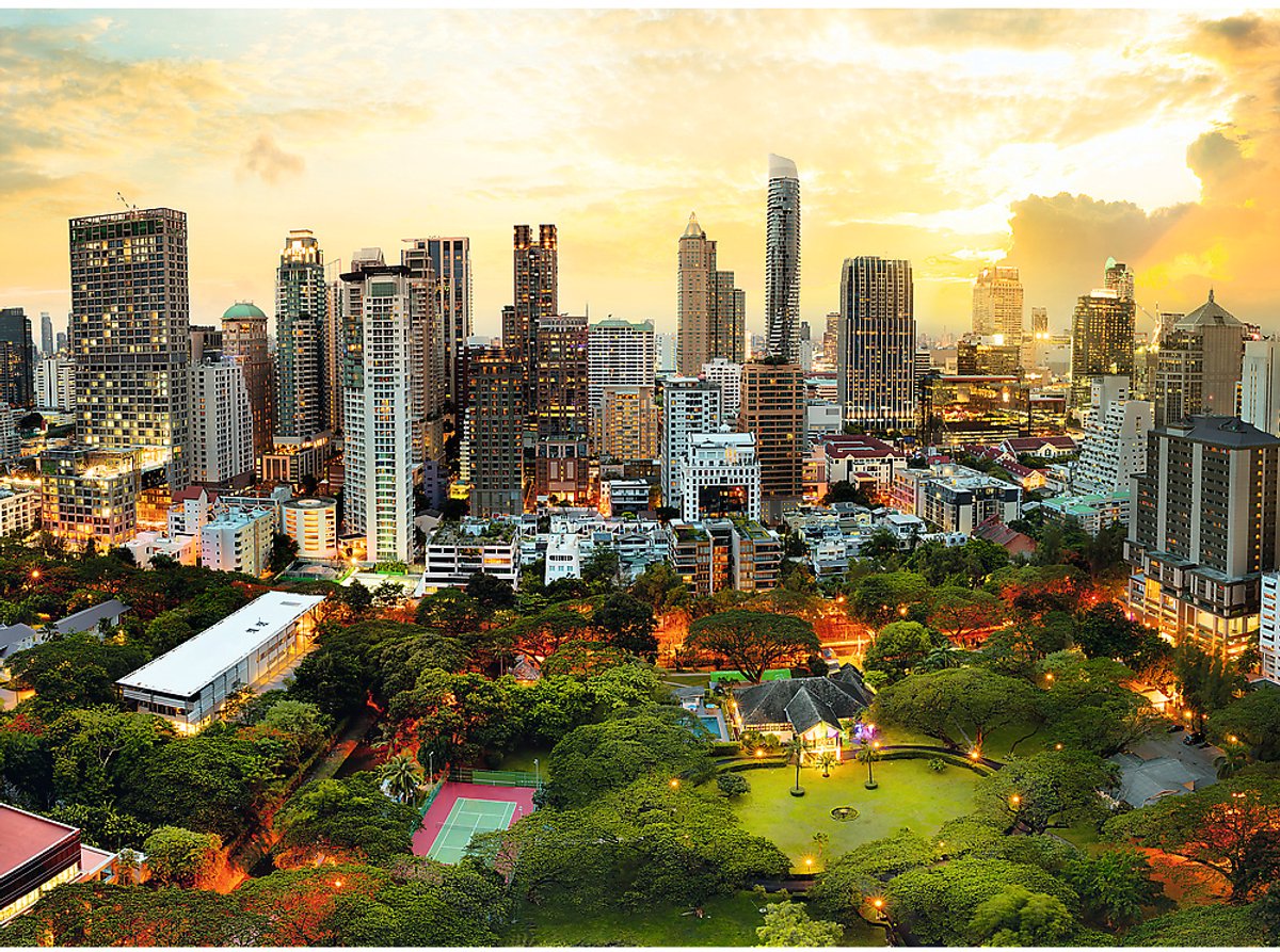 Trefl 3000 - Sonnenuntergang in Bangkok