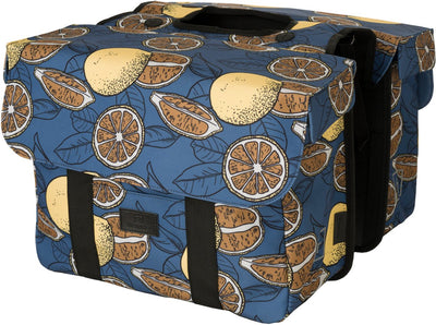 Abi Fastrider Nyla Doppel-Fahrradtasche Trend Zitrone