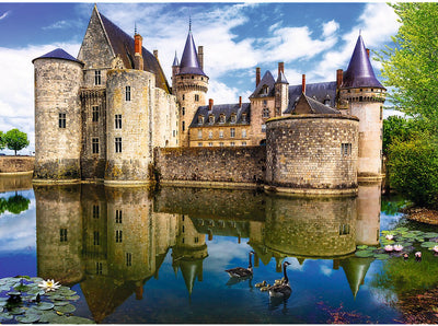 Trefl Puzzle Schloss Sully-sur-Loire Frankreich 3000 Teile Landschaft.