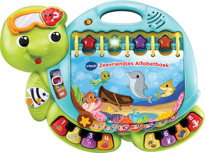 Vtech Sea Friends Alphabetbuch – interaktives Spielzeug – lernen Sie etwas über Zahlen, Buchstaben und Tiere – Spielzeug für 1 bis 5 Jahre
