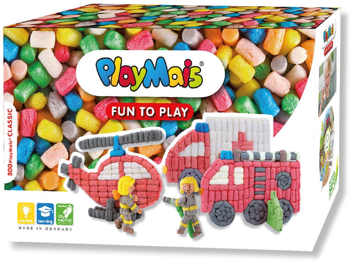 Playmais Playmais Spaß für Feuerwehrwagen
