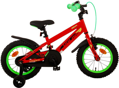 Volare Rocky Kinderfahrrad – Jungen – 14 Zoll – Rot – zwei Handbremsen