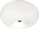 Eglo Optica - Deckenleuchte - ø280mm. - Nickel matt - weiß
