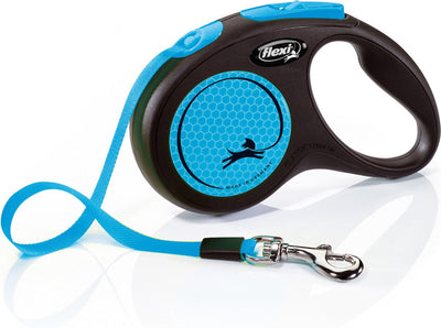 Flexi rollijn neues neon band schwarz blau