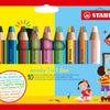 Stabilo Woody 3in1 Duo mit einem Bleistift schärfer, 11dlg.