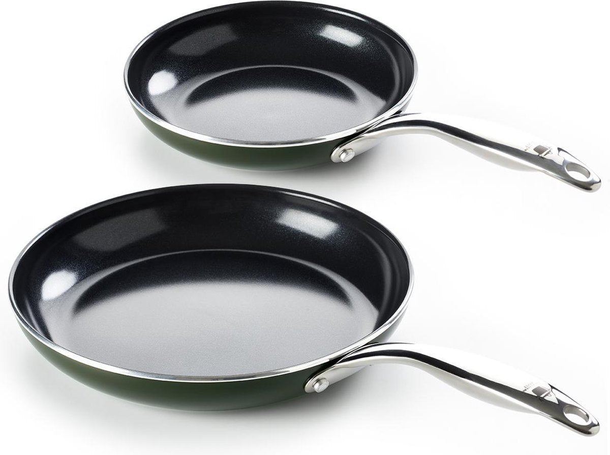 Daily Food von Jeroen Meus – Bratpfannenset 2-teilig ø20+28cm – Induktion – PFAS-frei
