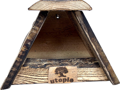 Utopia Nest Box Roodborst Merel mit Douglas Wood