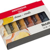 Bruynzeel Amsterdam Standard-Serie Acrylfarbe Metallic-Set 20 ml, 6-tlg.